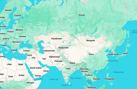 Mapa del mundo de donde vienen nuestros clientes en Orthovitus